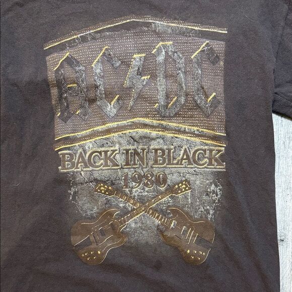 AC/DC Black Graphic Tee - Picture 3 of 10